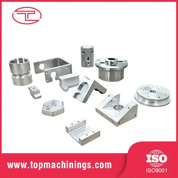 Części z anodyzowanego aluminium obrabiane CNC