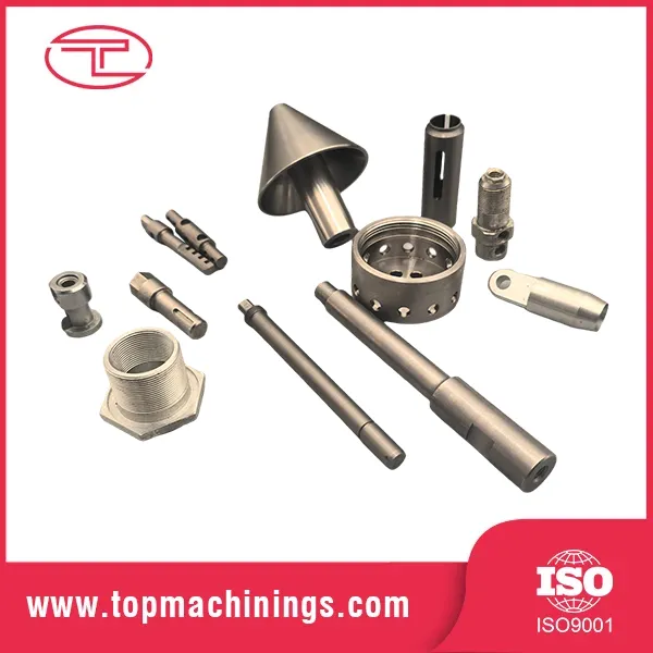 Elementy robota obrabiane CNC